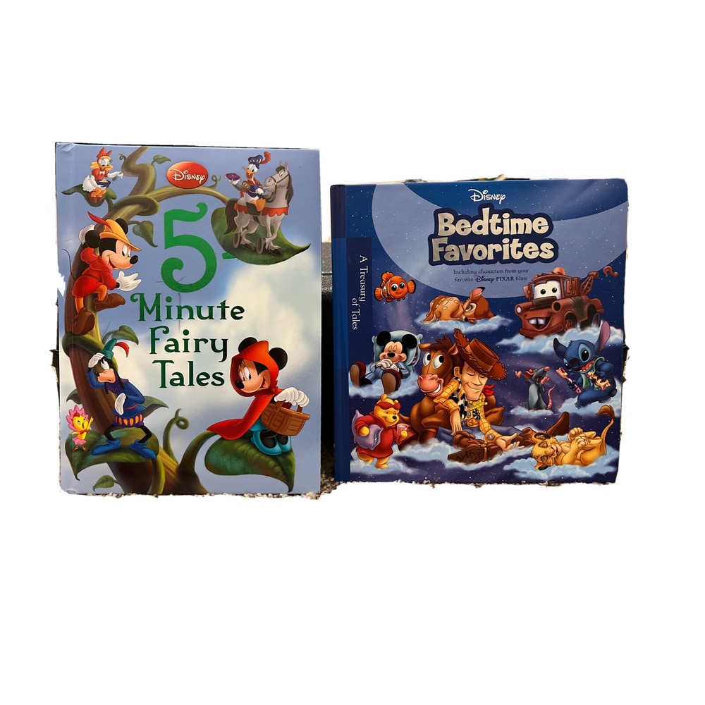 Disney's Storybook Collection Bedtime Favorites & 5 Minute Fairy Tales